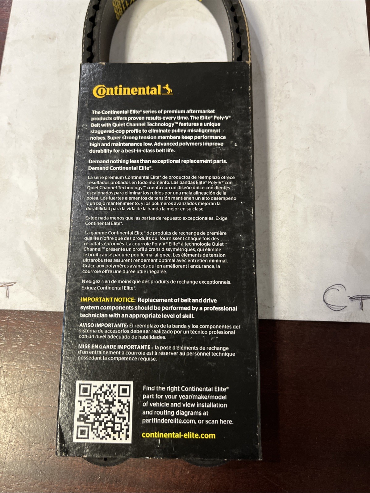 Continental 4060465 Serpentine Belt - 0.84" X 47.00" 6 Ribs OE Tecnology Series - Image 4