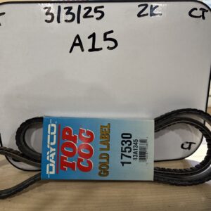 DAYCO TOP COG GOLD LABEL 17530 Accessory Drive Belt ,13A1345