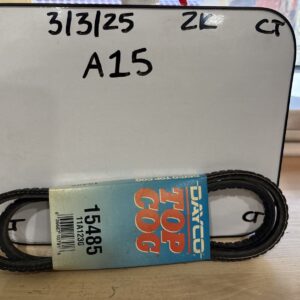 DAYCO Top Cog 15485 V-Belt (GENERAL MOTORS 15599208)