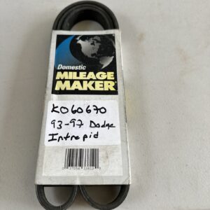 D&D DURA-PRIME PowerDrive 670K6 Poly V-belt