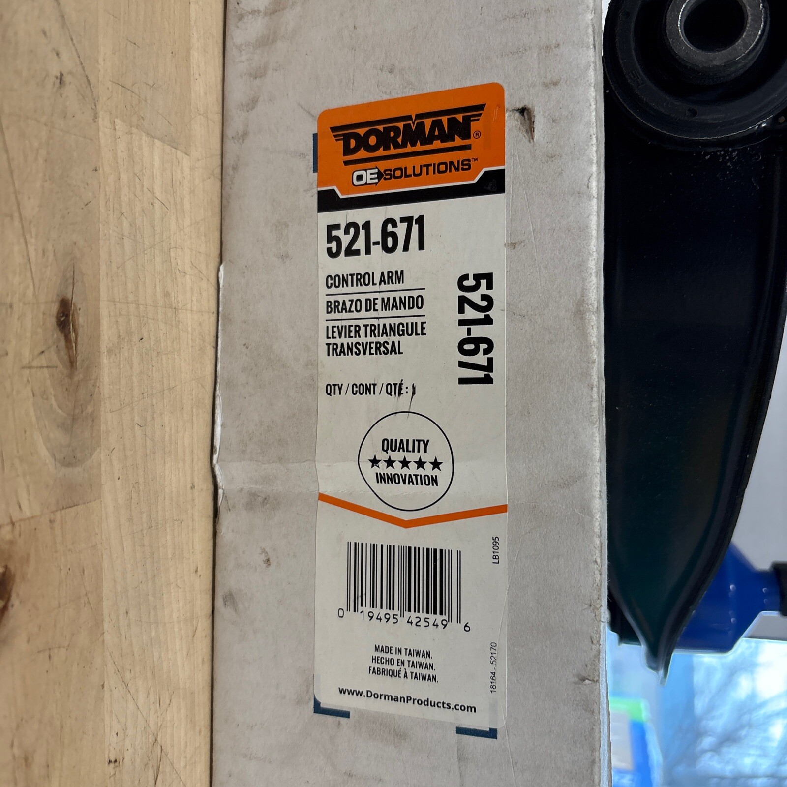 DORMAN 521-671 Suspension Control Arm For Select 05-22 Nissan & Suzuki Models - Image 4