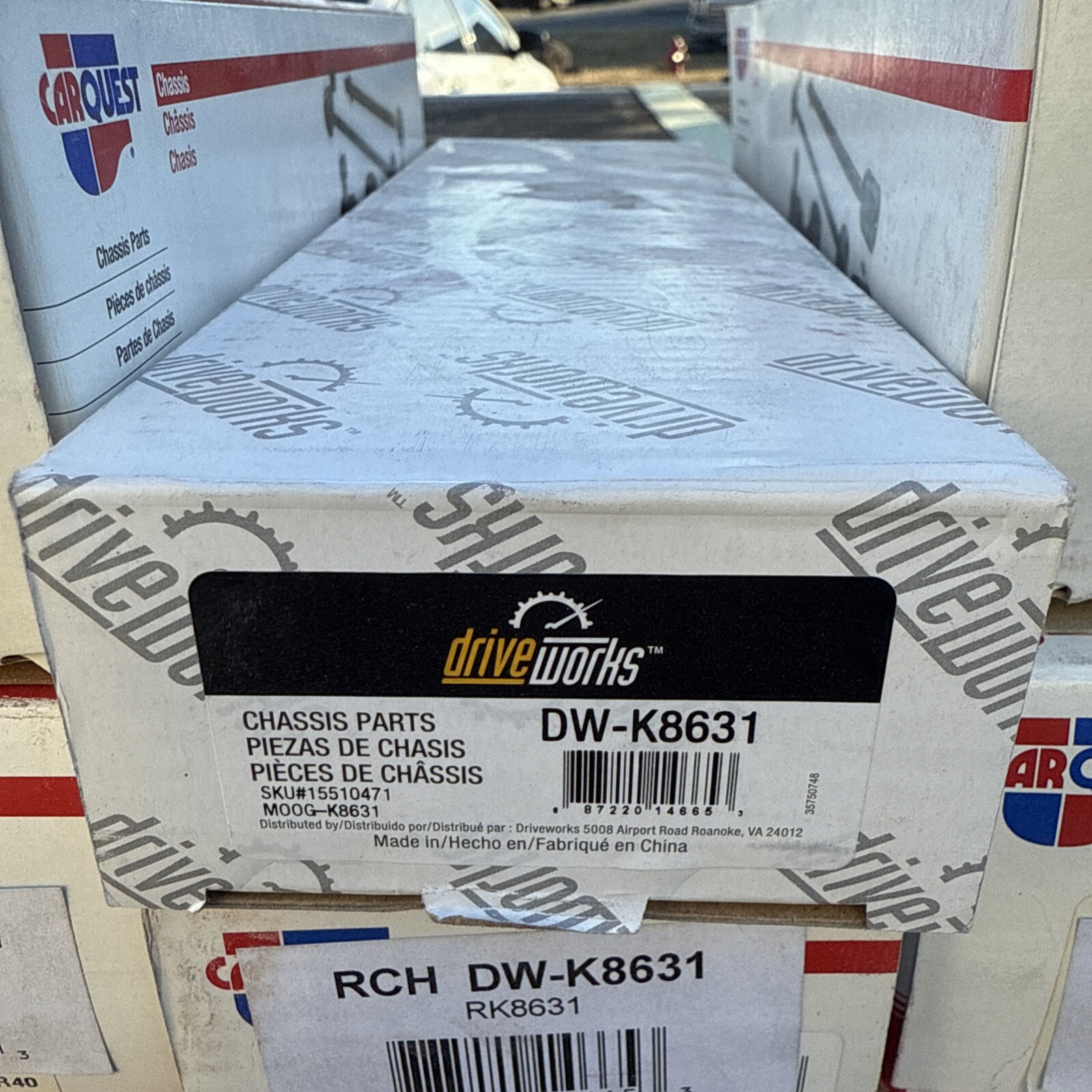 DW-K8631 ~ DRIVEWORKS Carquest Suspension Sway Bar Link Fits Select Lincoln/Ford - Image 3