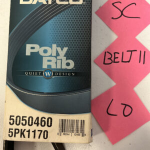 Dayco 5050460 5PK1170 Serpentine Poly Rib Belt