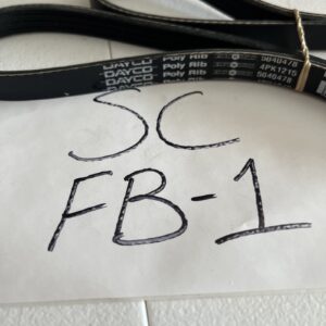 Dayco Poly-Rib Quiet-Design Serpentine Belt 5040478 (4PK1215)