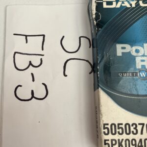 Dayco Poly-Rib Quiet Design Serpentine Belt 5050370 (5PK0940)