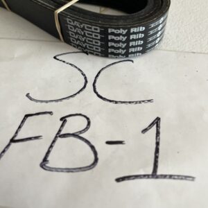 Dayco Poly-Rib Serpentine Belt 5060458 (6PK1165)