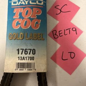 Dayco Top Cog Gold Label 17670 13A1700