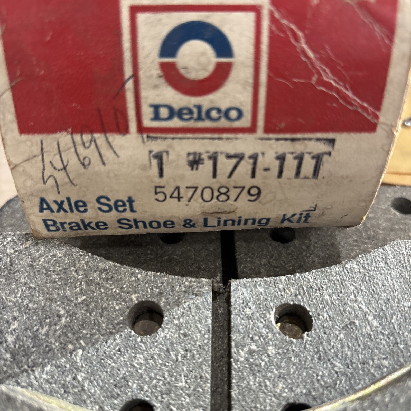 Delco 4 Piston Front Disc Brake Pads 5470879 67-8 Camaro Firebird Nova Chevelle - Image 4