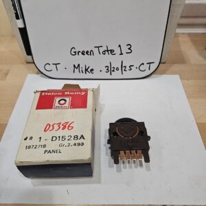 Delco Remy D1528A NOS Panel