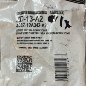 Diesel Glow Plug Motorcraft ZD-13-A2, 4C3Z-12A342-A2