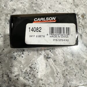 Disc Brake Caliper Bolt Kit Rear,Front Carlson 14082