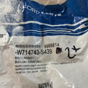 Disc Brake Caliper Bracket Mounting Bolt FORD OEM -W714743-S439 (2 Pk)