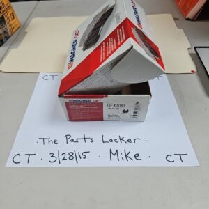 Disc Brake Pad Set-OEX Disc Brake Pad Wagner OEX2081 fits 17-21 Jeep Compass