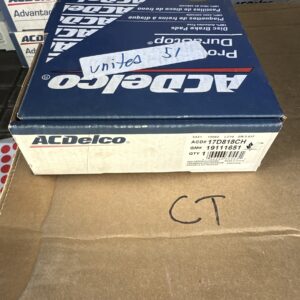Disc Brake Pad Set-Semi-Metallic Front ACDELCO Professional Durastop 17D818CH