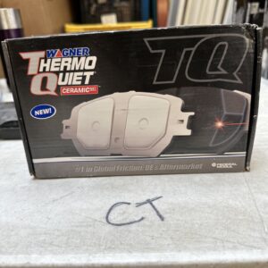 Disc Brake Pad Set-ThermoQuiet Disc Brake Pad Front Wagner QC1022