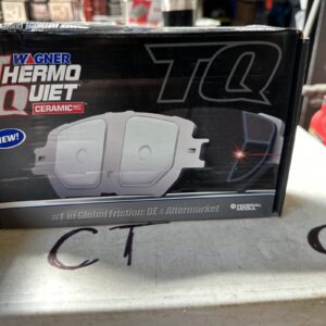 Disc Brake Pad Set-ThermoQuiet Disc Brake Pad Front Wagner QC1408