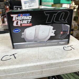 Disc Brake Pad Set-ThermoQuiet Disc Brake Pad Front Wagner QC1628