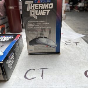 Disc Brake Pad Set-ThermoQuiet Disc Brake Pad Front Wagner QC576