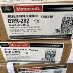 Disc Brake Rotor Motorcraft BRR-282 / Ford 6U2Z-2V026-G