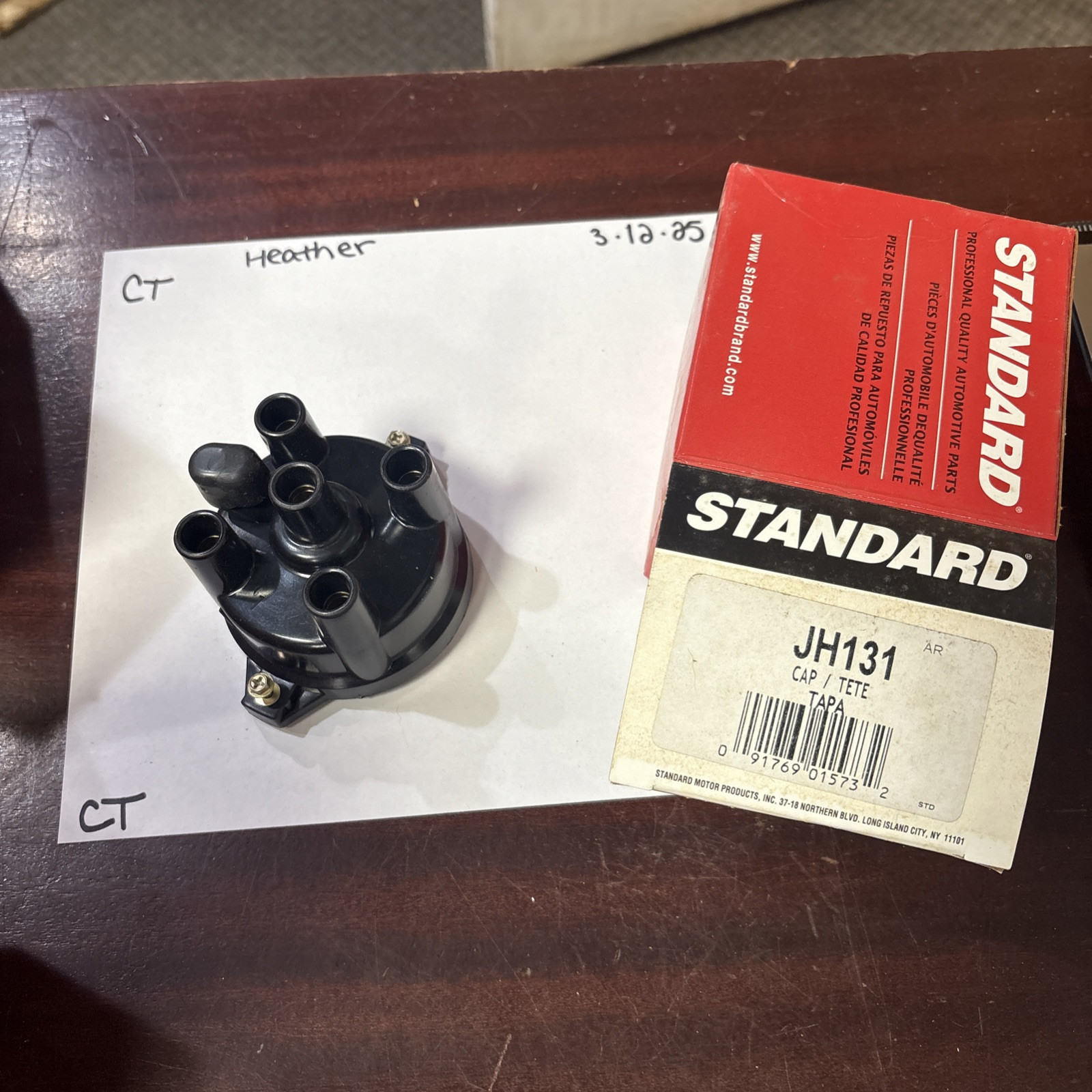Distributor Cap Standard JH131