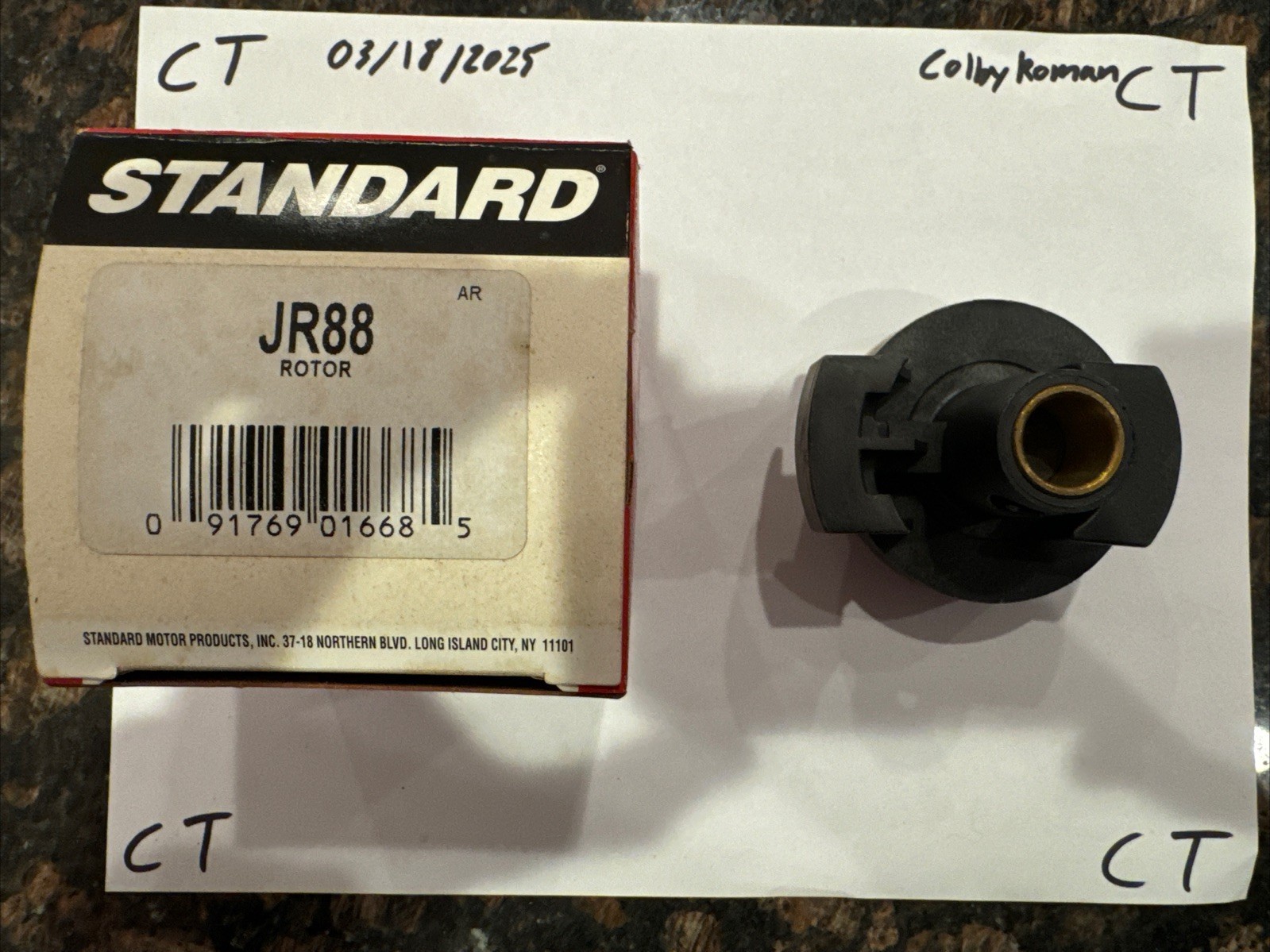 Distributor Rotor Standard JR-88