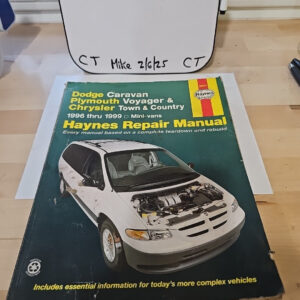 Dodge Caravan Plymouth Voyager Haynes 30011 1996-1999 Repair Manual