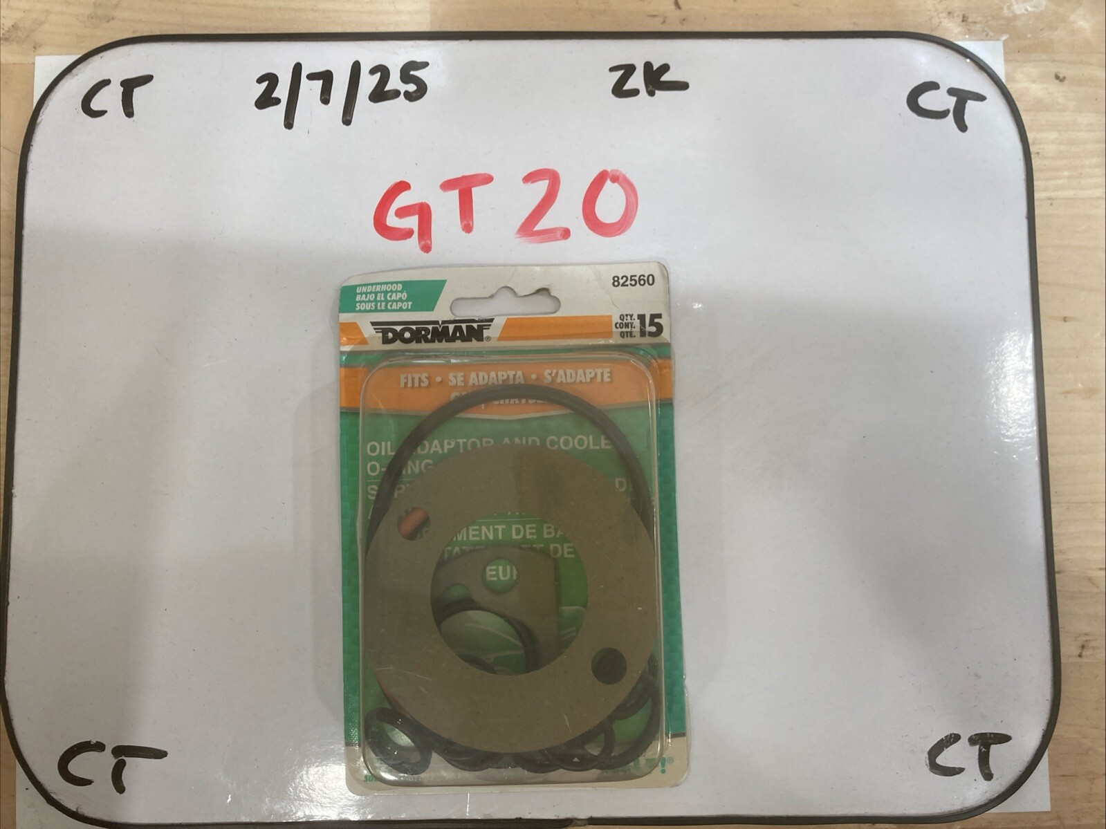 Dorman 82560 Oil Adapter And Cooler Gasket Assortment