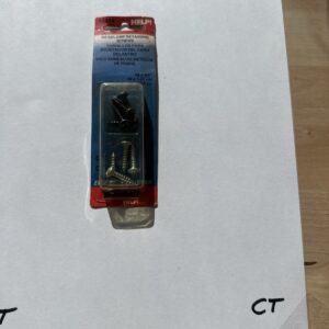 Dorman Help 42404 Universal Chrome Headlight Retaining Ring Screw(s) Kit