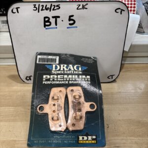 Drag Specialties Premium Sintered Brake Pads 1721-2485 w Ceramic Heat Shields