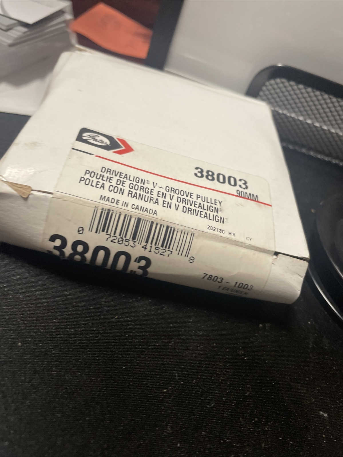 Drive Belt Idler Pulley-DriveAlign Premium OE Pulley Gates 38003 - Image 3