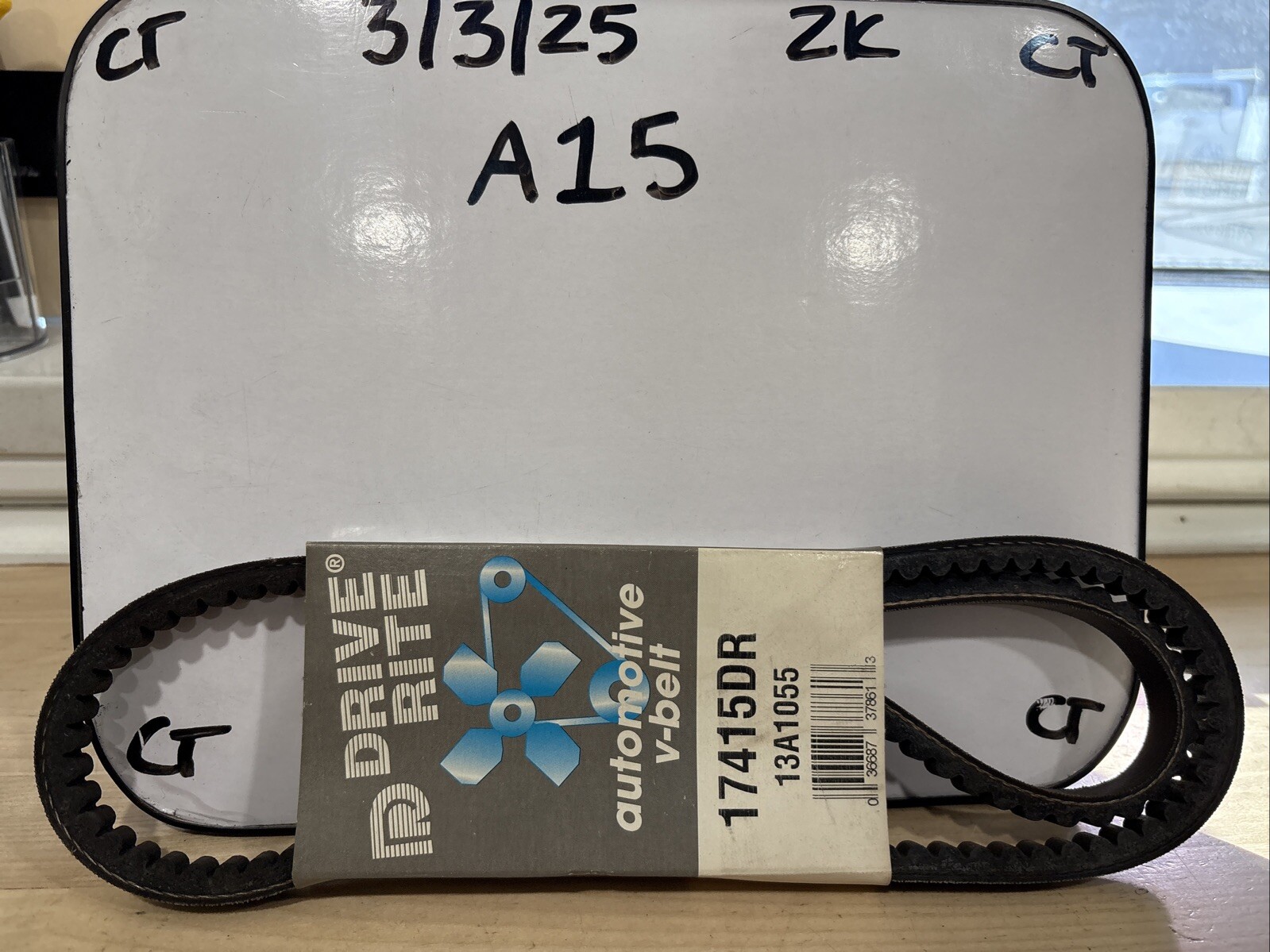 Drive Rite By Dayco Accessory Drive V-Belt 17415DR