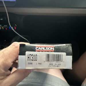 Drum Brake Hardware Kit Rear Carlson H7310