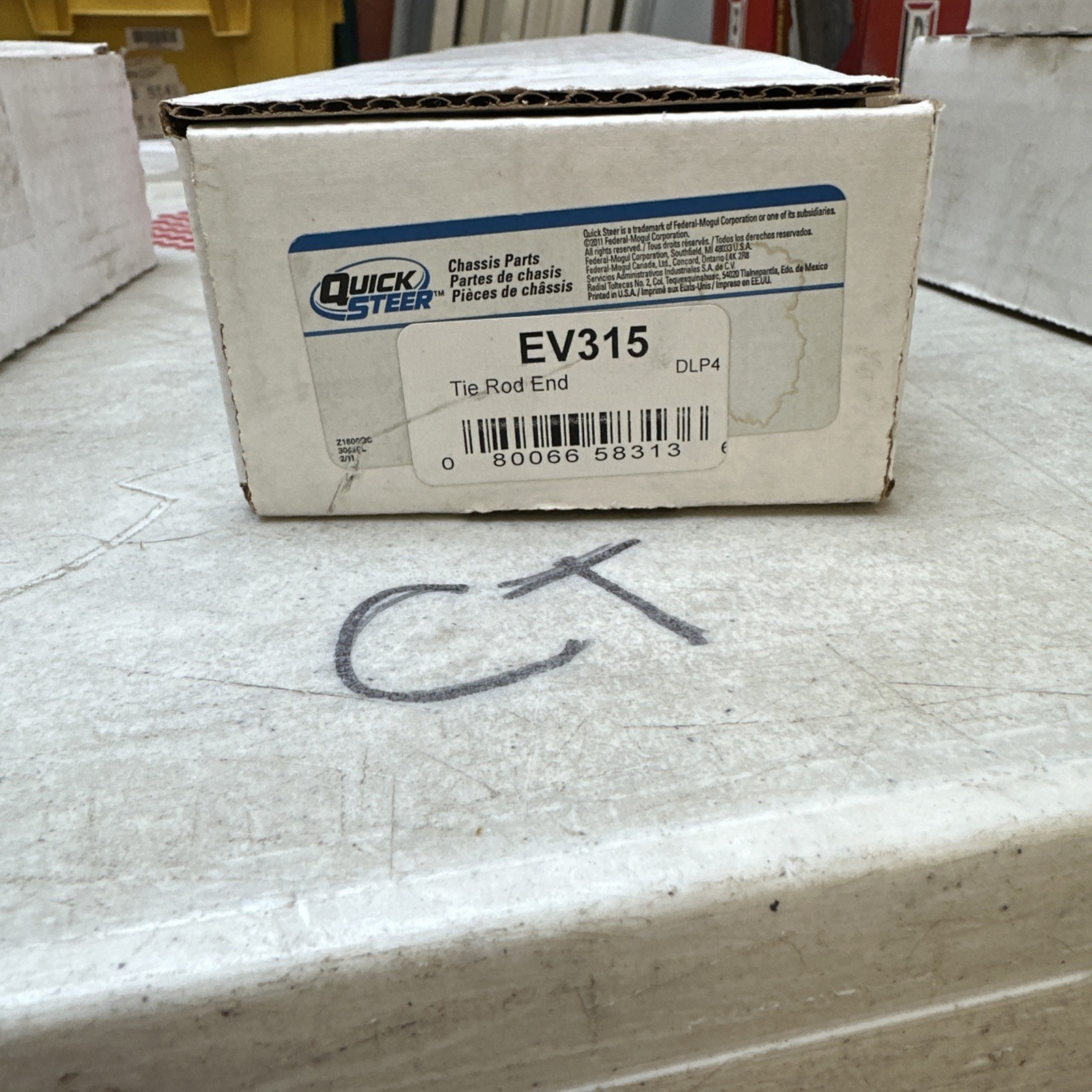 EV315 Quick Steer Automotive Steering Tie Rod End Quick Steer EV315 - Image 3