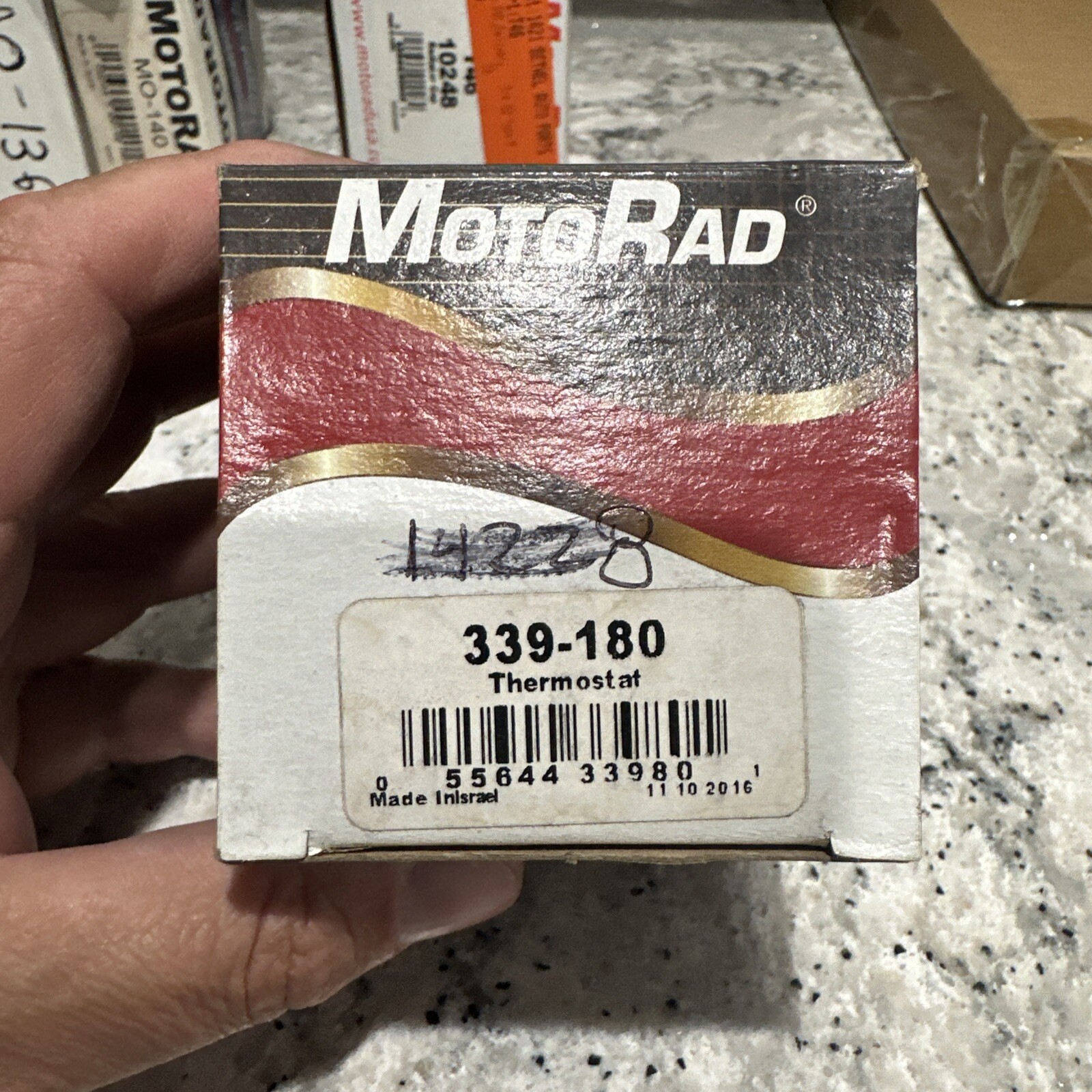 Engine Coolant Thermostat-Standard Coolant Thermostat Motorad 339-180