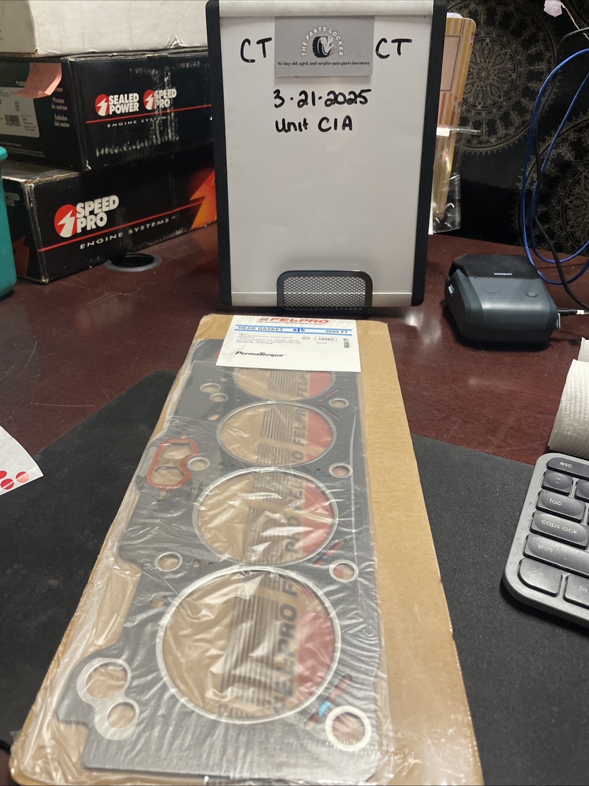 Engine Cylinder Head Gasket Fel-Pro 9604 PT