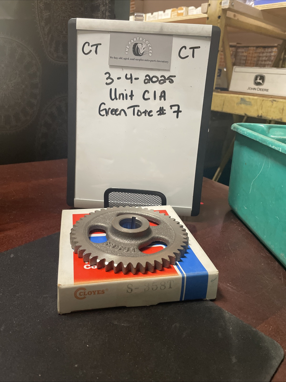 Engine Timing Camshaft Sprocket Front Cloyes Gear & Product S358T