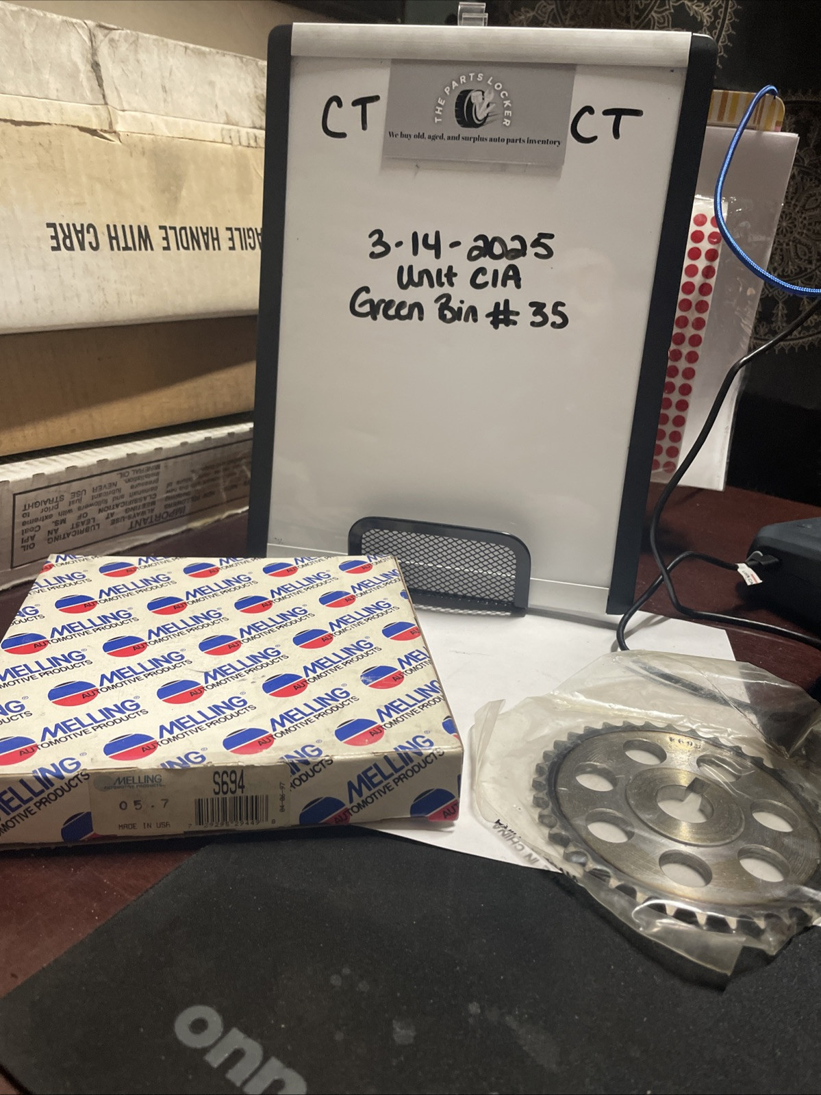 Engine Timing Camshaft Sprocket-Stock Melling S694