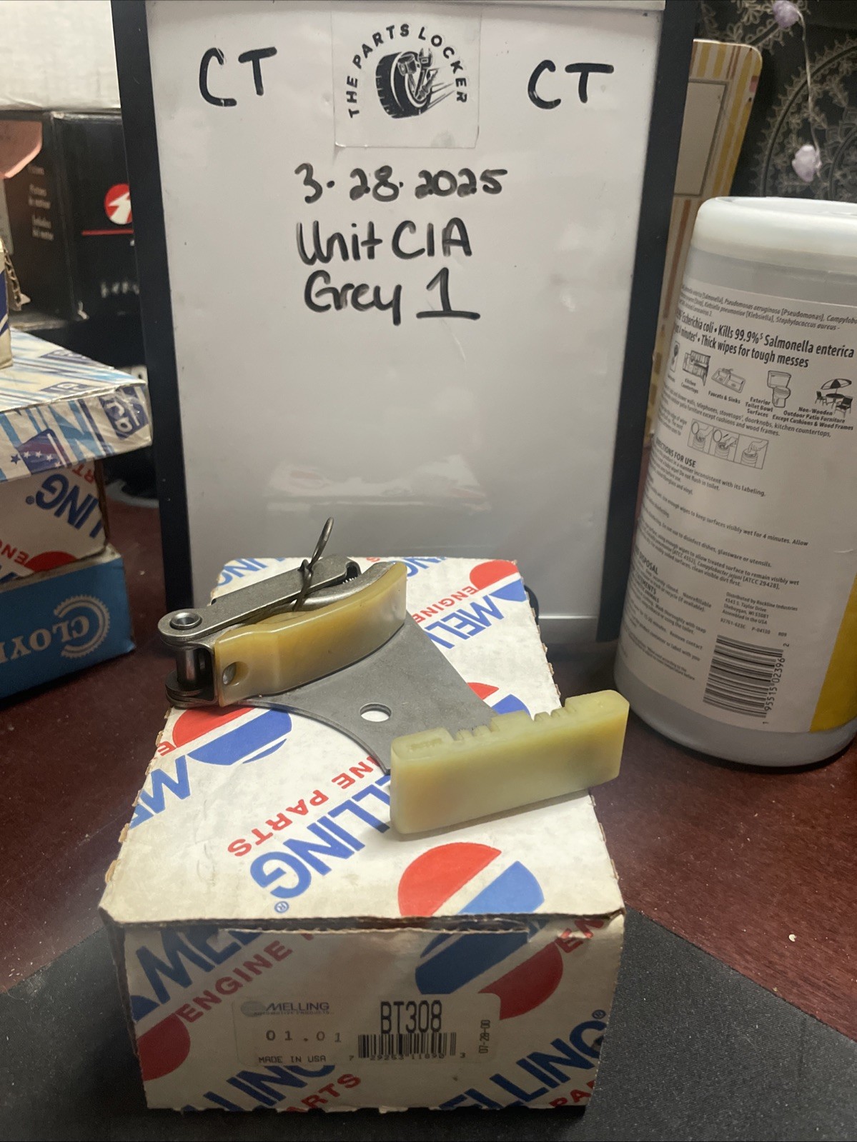 Engine Timing Chain Tensioner-Stock Melling BT308