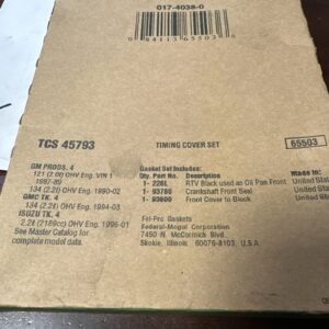 Engine Timing Cover Gasket Set Fel-Pro TCS 45793