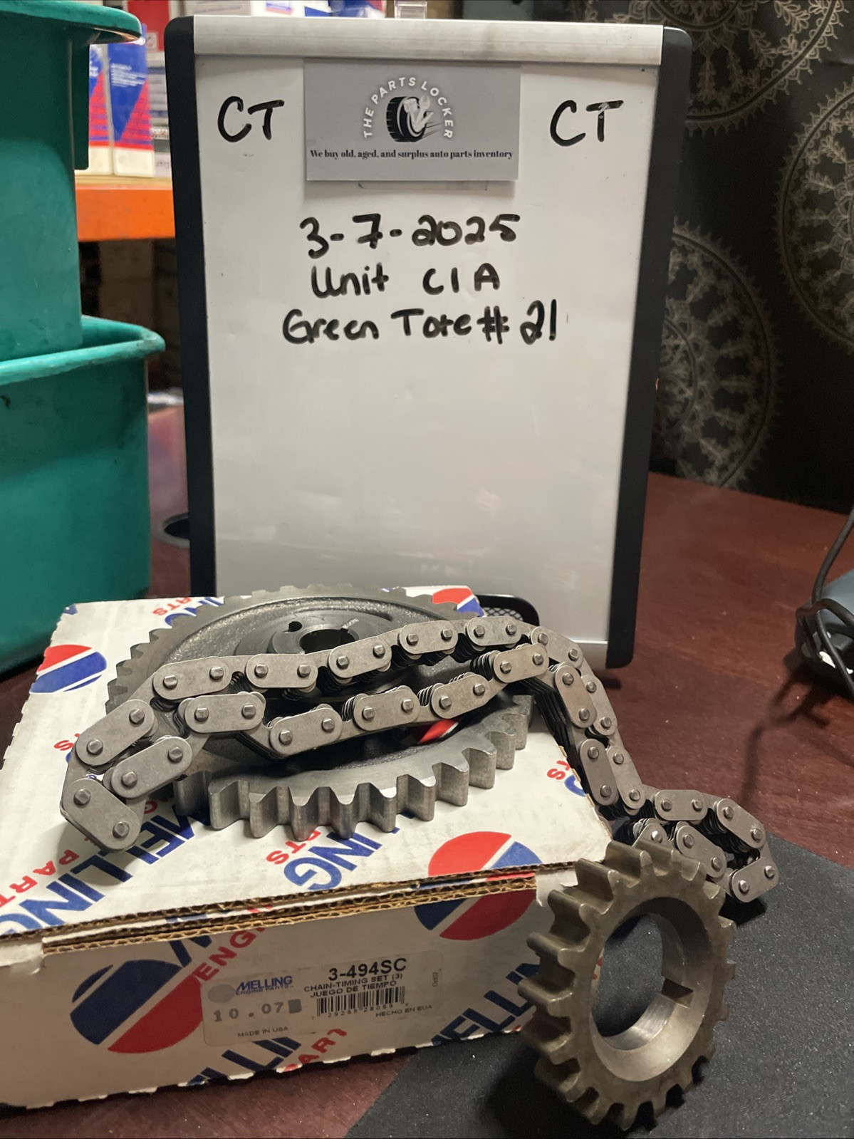 Engine Timing Set-Stock Melling 3-494SC