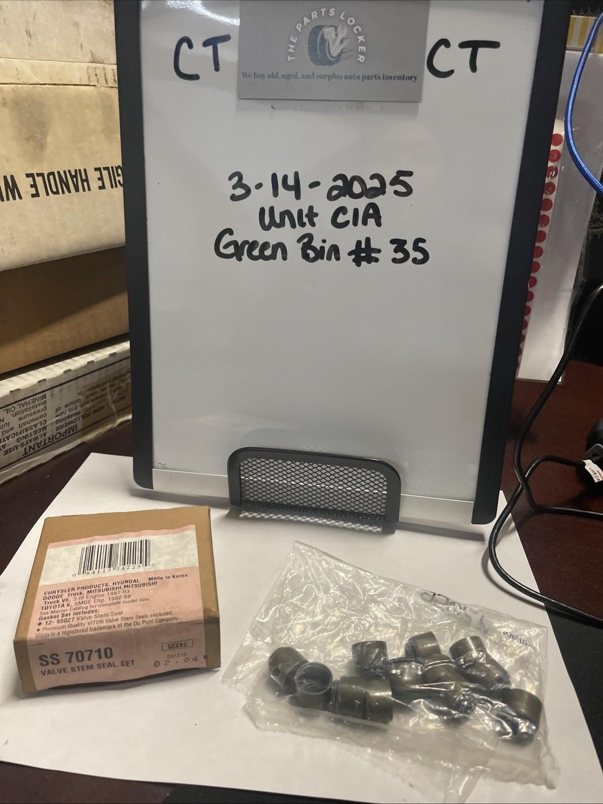 Engine Valve Stem Oil Seal Set Fel-Pro SS 70710