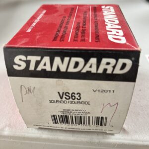 Exhaust Gas Recirculation (EGR) Valve Control Solenoid Standard VS63