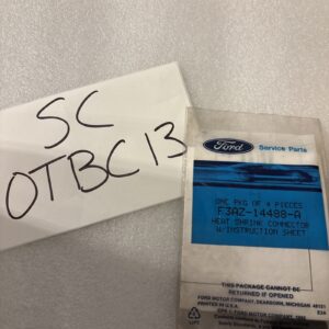 F3AZ14488A NOS GENUINE FORD HEAT SHRINK KIT NEW GENUINE FORD 4 PC. PKG