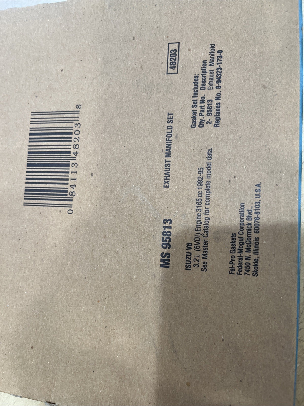 FEL-PRO MS95813 Exhaust Manifold Gasket Set - 1992-1995 Honda Isuzu 3.2L V6 - Image 3