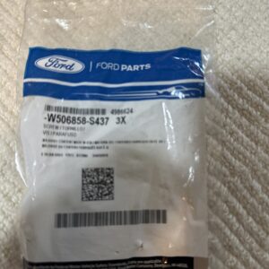 FORD 2013/2019 FUSION, MKZ "SCREW"TRUNK/DECK LID  W506858-S437 X3 Pcs
