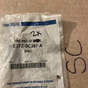 FORD MOTOR COMPANY GENUINE PARTS PACKAGE WITH 2 RINGS PART # E3TZ-9C387-A