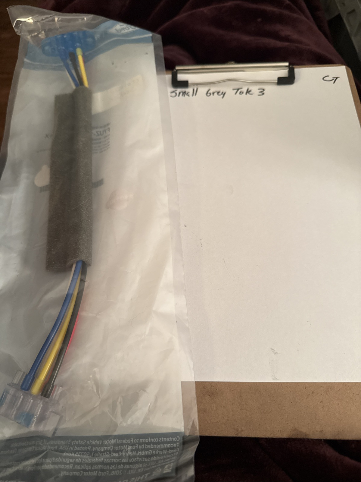 FORD OEM F7UZ19D699AB HOSE - VACUUM F7UZ-19D699-AB - Image 3