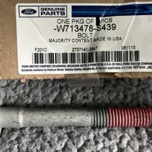 FORD OEM Steering Gear-Mount Bolt W713478S439