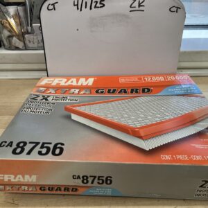 FRAM CA8756 Extra Guard Replacement Air Filter