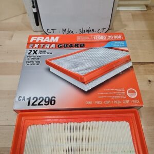 FRAM Extra Guard Air Filter CA12296 Fits: 2022 Hyundai Accent